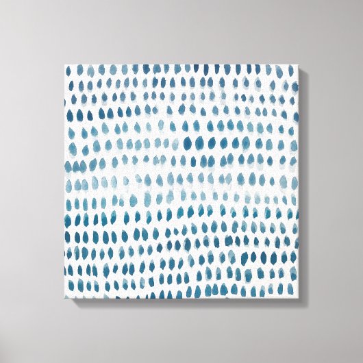 Abstract Zeeen glaspatroon schilderij Canvas Afdruk (Voorkant)