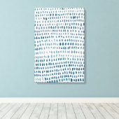 Abstract Zeeen glaspatroon schilderij Canvas Afdruk (Insitu (Houten vloer))