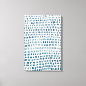 Abstract Zeeen glaspatroon schilderij Canvas Afdruk (Voorkant)