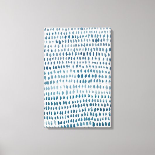 Abstract Zeeen glaspatroon schilderij Canvas Afdruk (Voorkant)