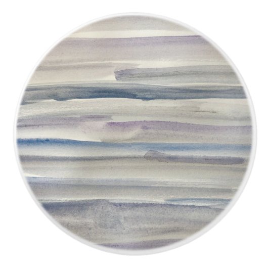 Abstract Zeeen schilderpatroon Keramische Knop (Voorkant)