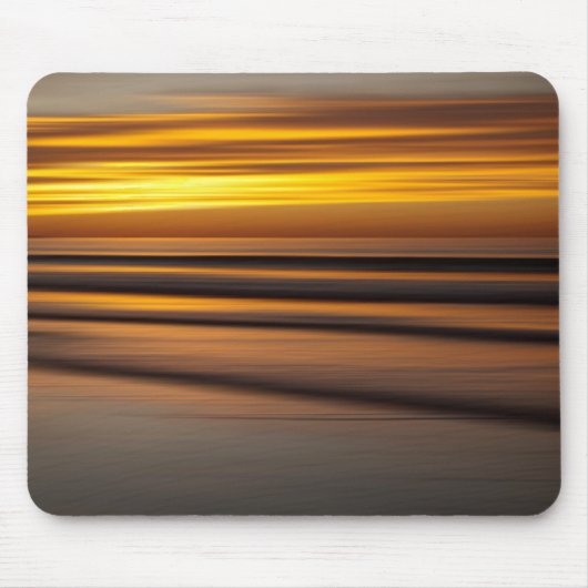 Abstract zeegezicht bij zonsondergang, CA Muismat (Voorkant)