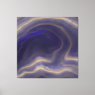 Abstract Zeegezicht Gebroken Golven 03 Canvas Afdruk