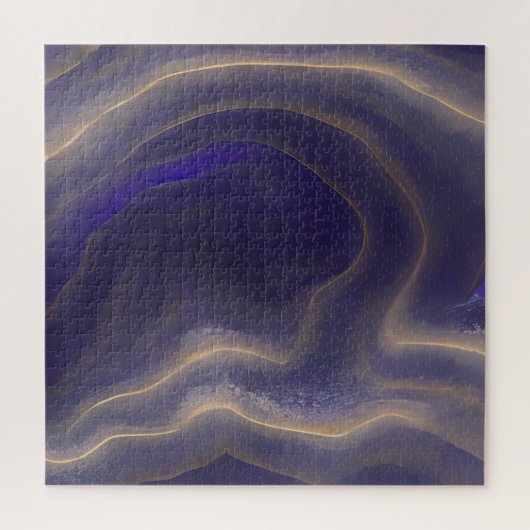 Abstract Zeegezicht Gebroken Golven 03 Legpuzzel (Verticaal)