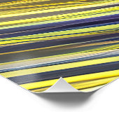 Abstract Zeegezicht Gebroken Golven 06 Perfect Poster (Hoek)