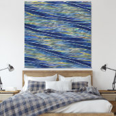 Abstract zeegezicht gebroken golven 08 canvas afdruk (Insitu (Slaapkamer))