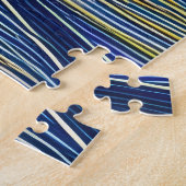 Abstract Zeegezicht Gebroken Golven 08 Legpuzzel (Zijkant)