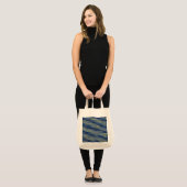 Abstract Zeegezicht Gebroken Golven 08 Tote Bag (Voorkant (model))