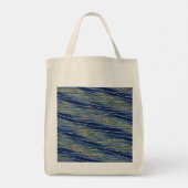 Abstract Zeegezicht Gebroken Golven 08 Tote Bag (Achterkant)