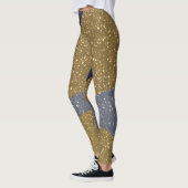 Abstract zeegezicht gebroken golven 10 leggings (Links)