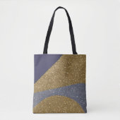 Abstract zeegezicht gebroken golven 10 tote bag (Voorkant)