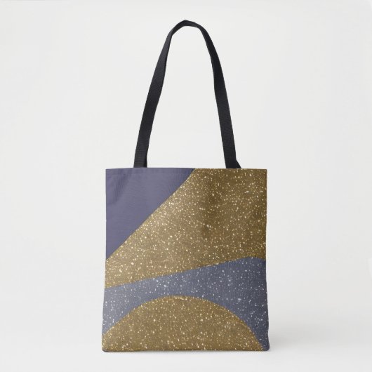Abstract zeegezicht gebroken golven 10 tote bag (Voorkant)