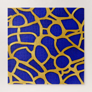 Abstract Zeegezicht Gebroken Golven 11 Legpuzzel