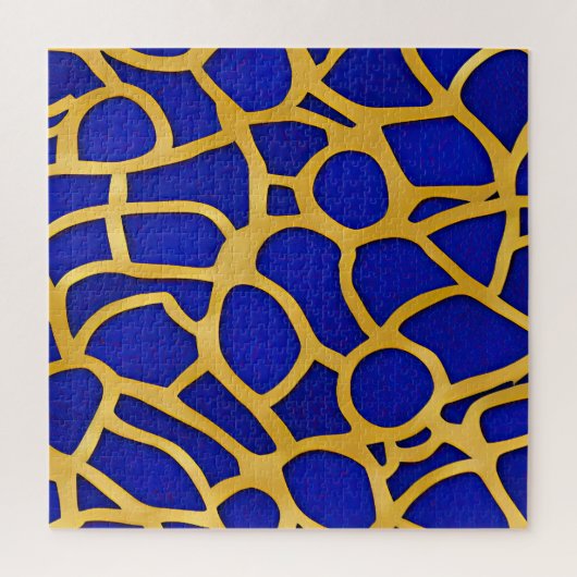 Abstract Zeegezicht Gebroken Golven 11 Legpuzzel (Verticaal)