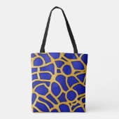 Abstract zeegezicht gebroken golven 11 tote bag (Achterkant)