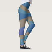 Abstract zeegezicht gebroken golven 12 leggings (Rechts)