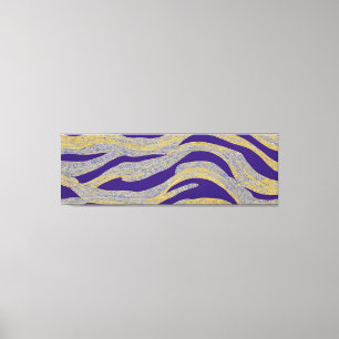 Abstract Zeegezicht Gebroken Golven 13 Canvas Afdruk