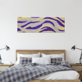 Abstract Zeegezicht Gebroken Golven 13 Canvas Afdruk (Insitu (Slaapkamer))