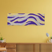 Abstract Zeegezicht Gebroken Golven 13 Canvas Afdruk (Insitu (Woonkamer))