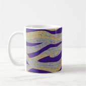 Abstract zeegezicht gebroken golven 13 koffiemok (Links)