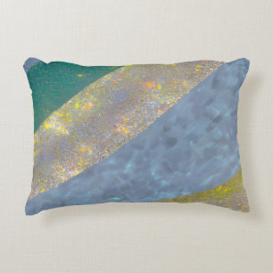 Abstract zeegezicht gebroken golven 16 accent kussen