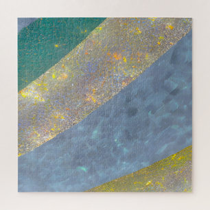 Abstract zeegezicht gebroken golven 16 legpuzzel