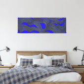 Abstract zeegezicht gebroken golven 18 canvas afdruk (Insitu (Slaapkamer))