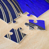 Abstract zeegezicht gebroken golven 18 legpuzzel (Zijkant)