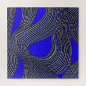 Abstract zeegezicht gebroken golven 18 legpuzzel (Horizontaal)