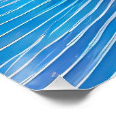 Abstract zeegezicht gebroken golven 21 perfect poster (Hoek)