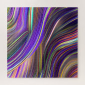 Abstract zeegezicht gebroken golven 24 legpuzzel (Horizontaal)