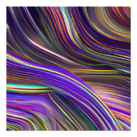 Abstract zeegezicht gebroken golven 24