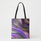 Abstract Zeegezicht Gebroken Golven 24 Tote Bag (Voorkant)