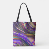 Abstract Zeegezicht Gebroken Golven 24 Tote Bag (Achterkant)