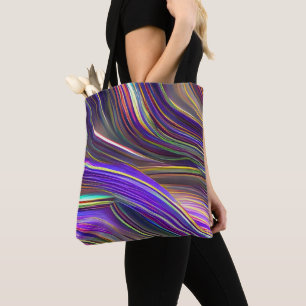 Abstract Zeegezicht Gebroken Golven 24 Tote Bag