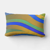 Abstract zeegezicht gebroken golven 25 kussen (Achterkant)