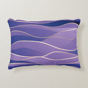 Abstract zeegezicht gebroken golven 26 accent kussen