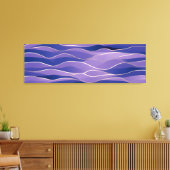 Abstract zeegezicht gebroken golven 26 canvas afdruk (Insitu (Woonkamer))