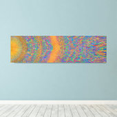 Abstract zeegezicht gebroken golven 27 canvas afdruk (Insitu (Houten vloer))