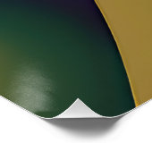 Abstract zeegezicht gebroken golven 30 perfect poster (Hoek)