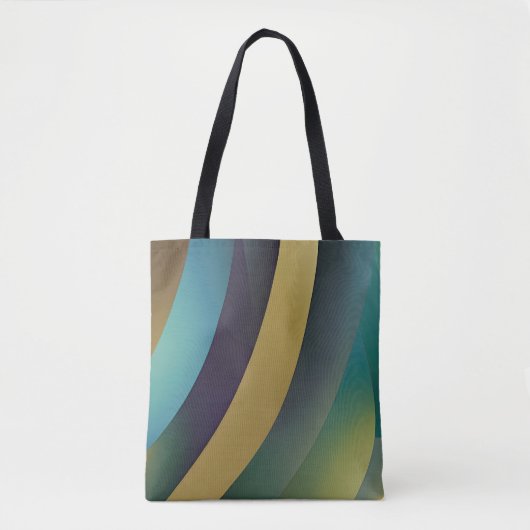 Abstract zeegezicht gebroken golven 30 tote bag (Voorkant)