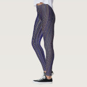 Abstract zeegezicht gebroken golven 31 leggings (Links)
