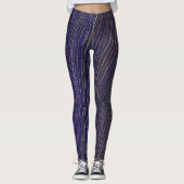 Abstract zeegezicht gebroken golven 31 leggings (Voorkant)