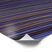 Abstract zeegezicht gebroken golven 31 perfect poster (Hoek)