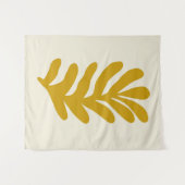 Abstract zeegras - Ochre #1 #wall #art Wandkleed (Voorkant (horizontaal))