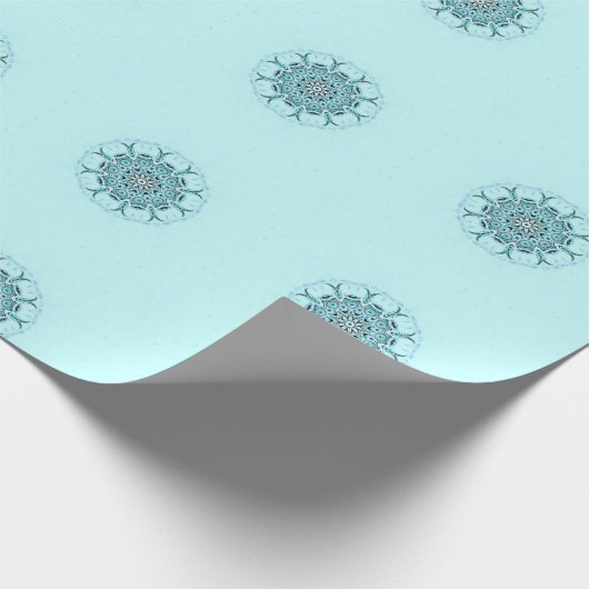 Abstract zeeschuim cadeaupapier (Hoek)