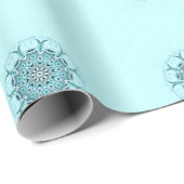 Abstract zeeschuim cadeaupapier (Rol Hoek)