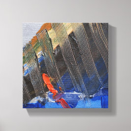 Abstract zeil canvas afdruk