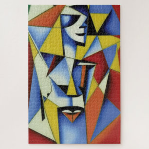 Abstract Zen Cubistisch Legpuzzel