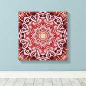 Abstract Zen Mushrooms Home Decor Wall Art Canvas Afdruk (Insitu (Houten vloer))